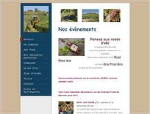 Tablet Screenshot of domaine-calmus.com